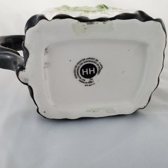 Houston Harvest Gift Products Table Design Teapot - Picture 7 of 8